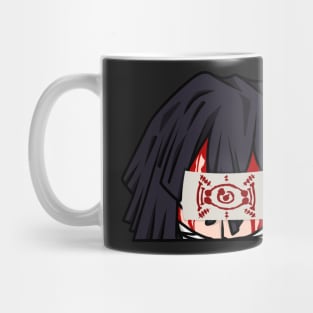 Obanai Iguro Blood Art Talisman Peekers Mug